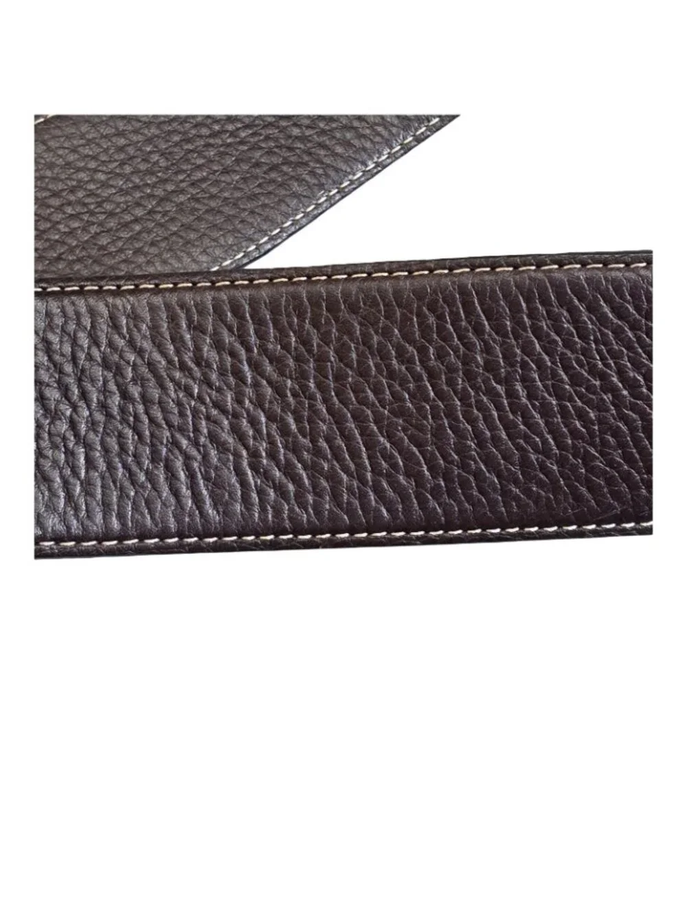 Women's - Brighton Brown & Silver Belt, Size Large